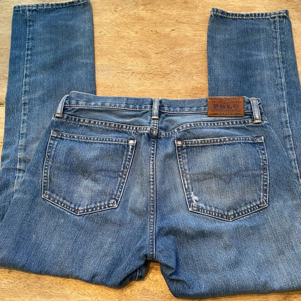 Polo by Ralph Lauren Men’s‎ 32/30 Slim Straight Fit Cotton Denim Jeans